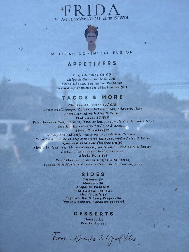 Frida Menu image 1